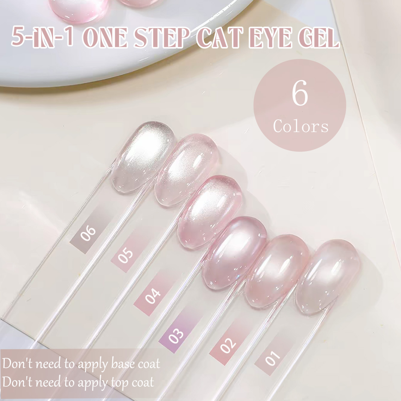 Nail Art One Stroke - SHAKA 1 unidad Gel Transparente Efecto