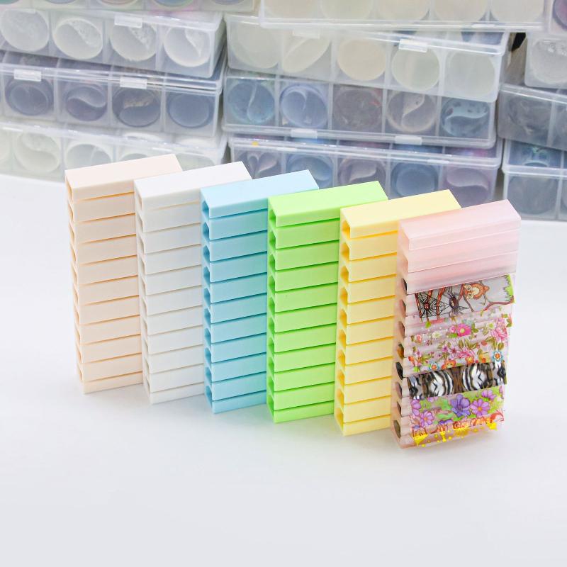 Nail Foil Transfer - 1 Juego de Organizador de Papel