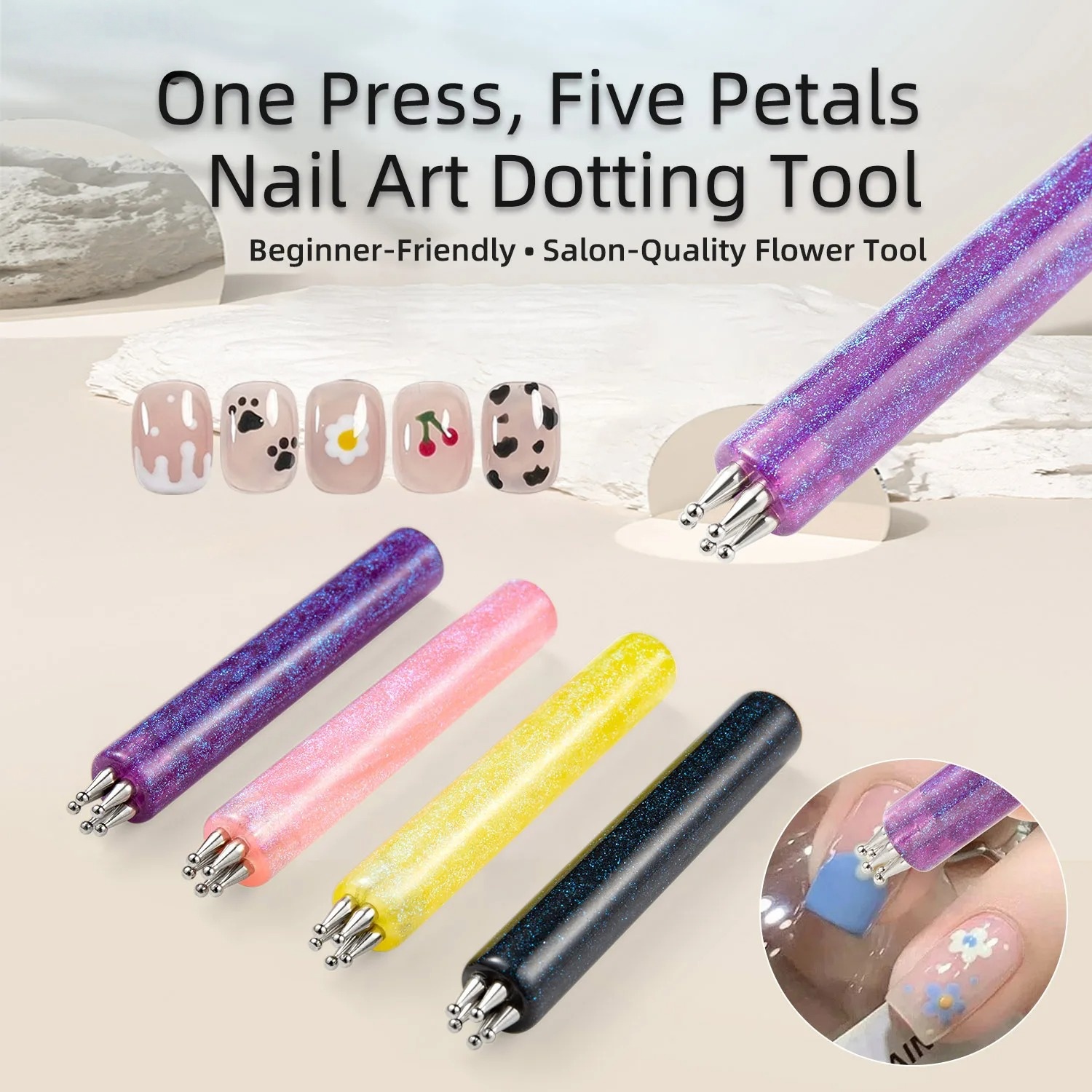 Nail Art One Stroke - 1 pieza Lápiz para decoración de