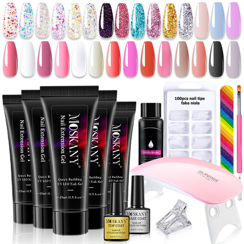 Nail Art Full Design - Juego completo de Gel de uñas