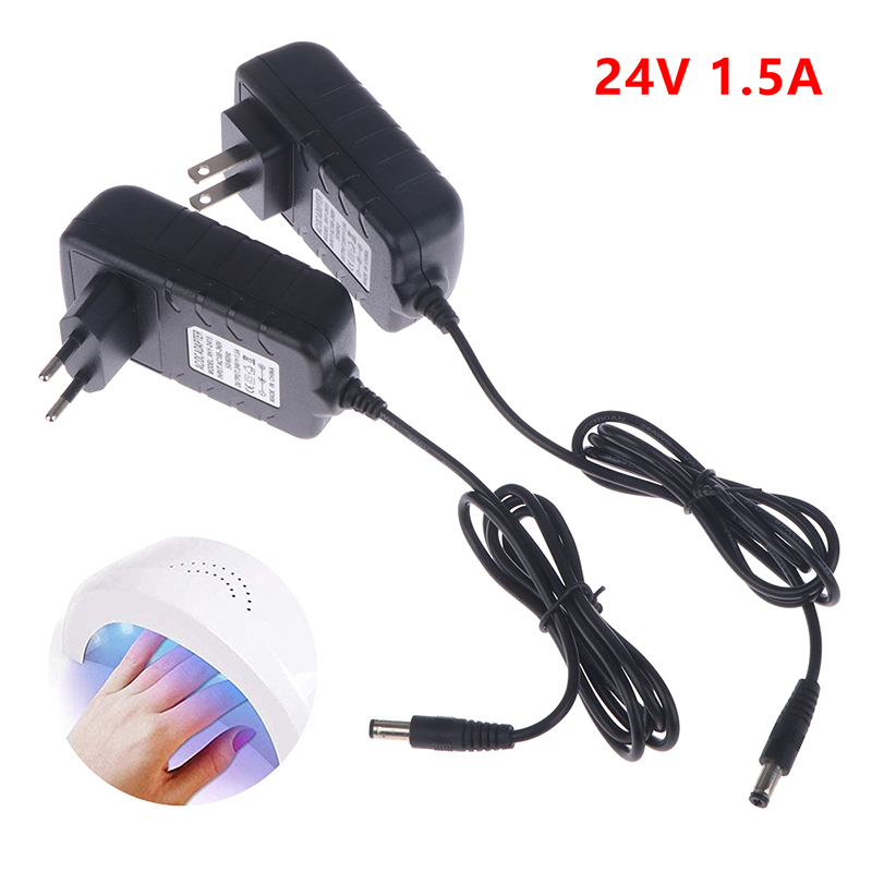 Uv Led Lamp Nail - 【Adaptador de fuente de alimentación de