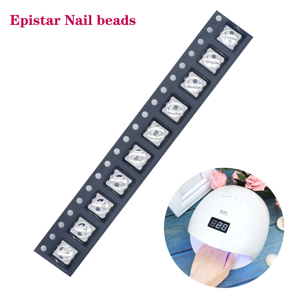 Uv Led Lamp Nail - EpistarA - Lote de 10 diodos
