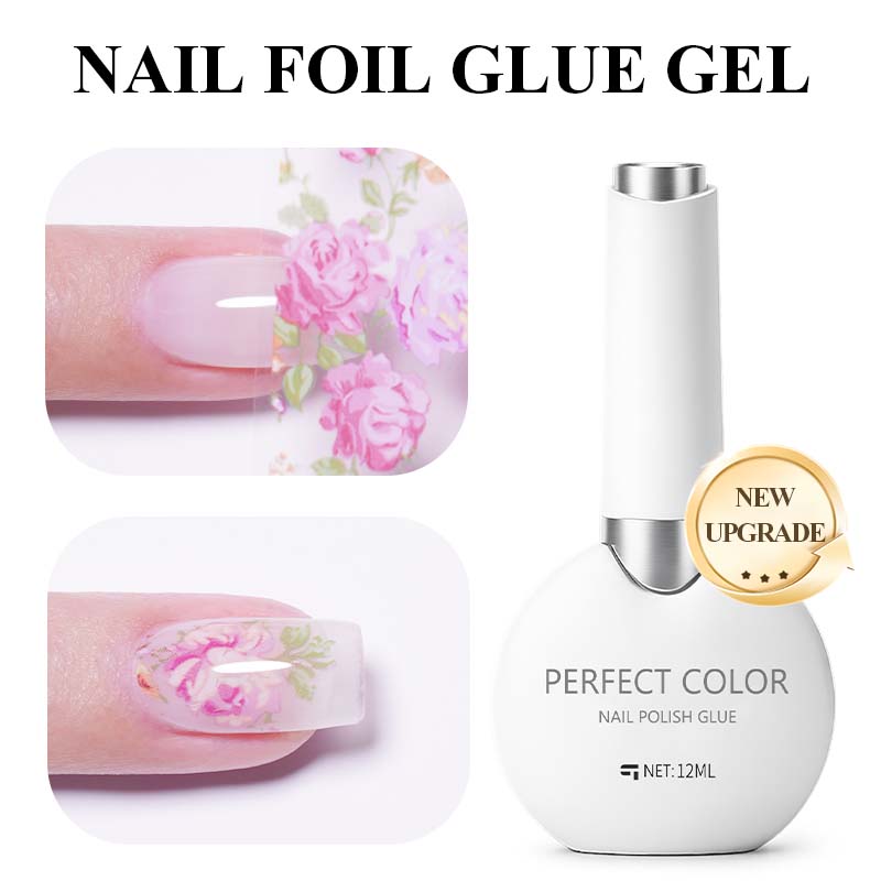 Nail Foil Transfer - PERFECT COLOR Gel Adhesivo para Uñas