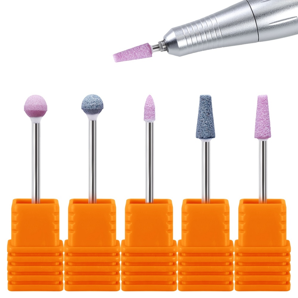 Nail Art Kaki - Cabezal de Pulido de Cuarzo para
