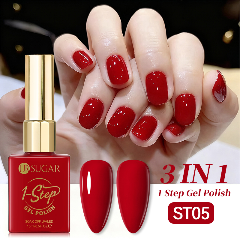 Nail Art One Stroke - UR SUGAR-esmalte de Gel rojo de