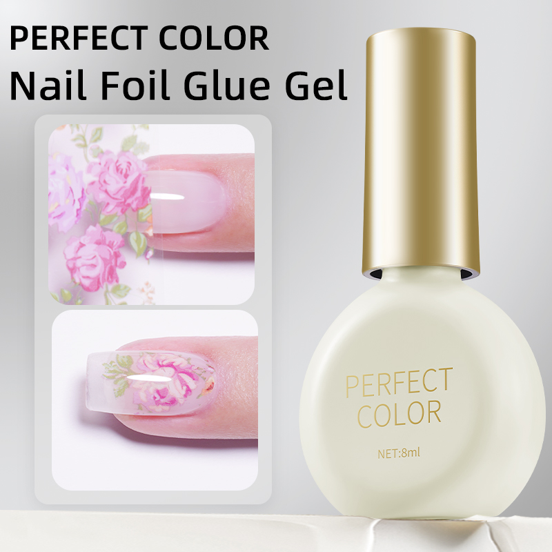Nail Foil Transfer - PERPECT COLOR Gel Adhesivo para Láminas
