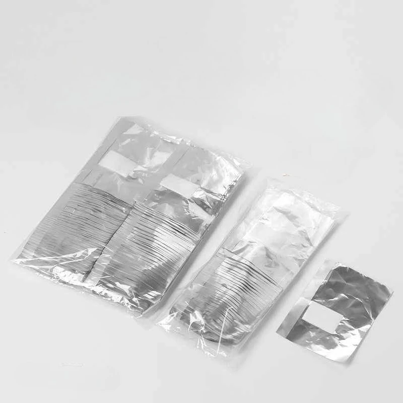100 Uds removedor de envoltura - Nail Foil Transfer reseña y precio