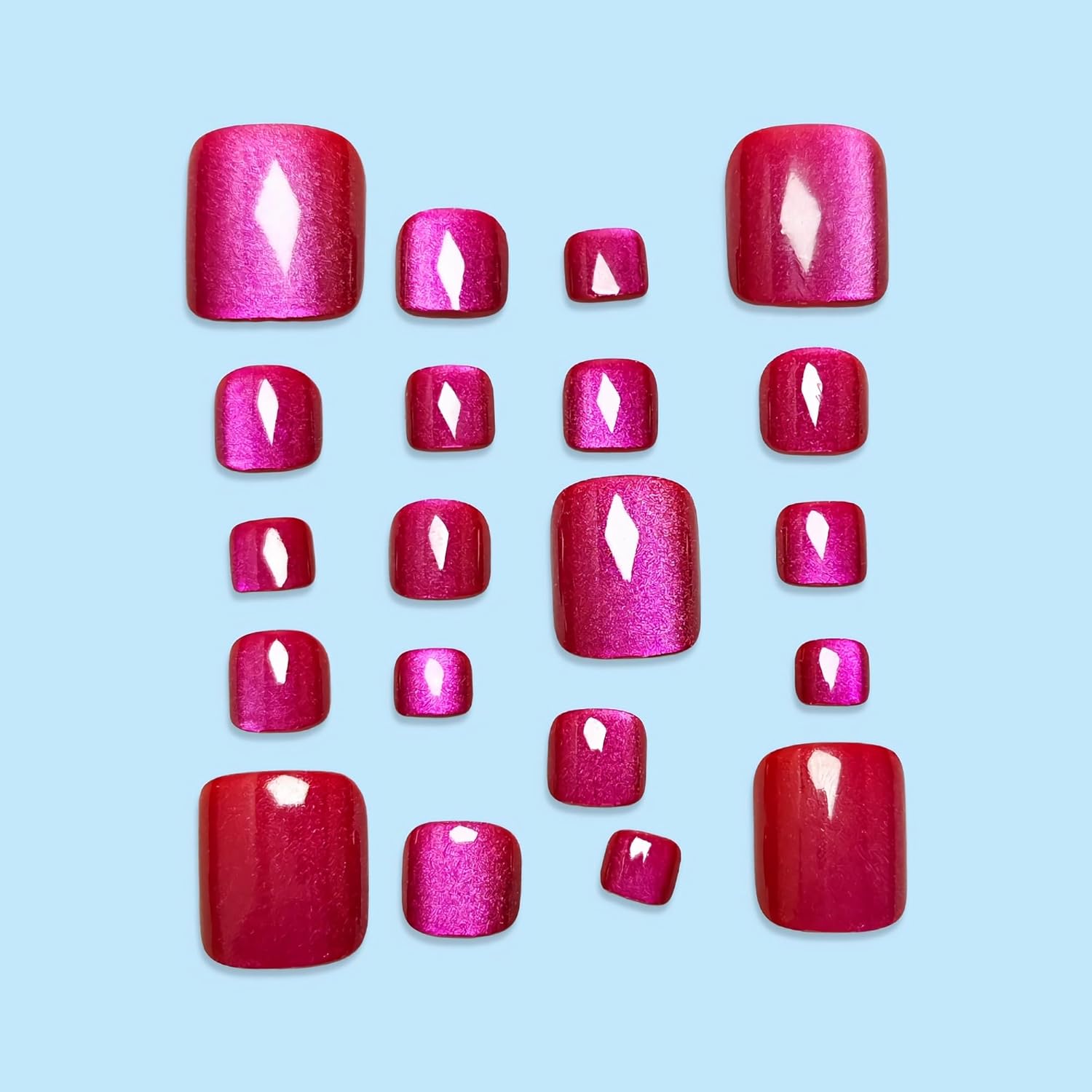 96 Uds prensatelas acrílicas e - Nail Art Cat Eye reseña y precio