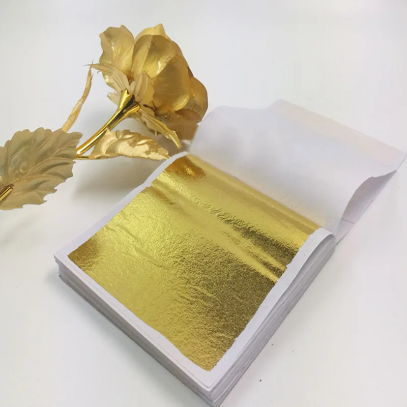 100 hojas de papel de imitació - Nail Foil Transfer reseña y precio