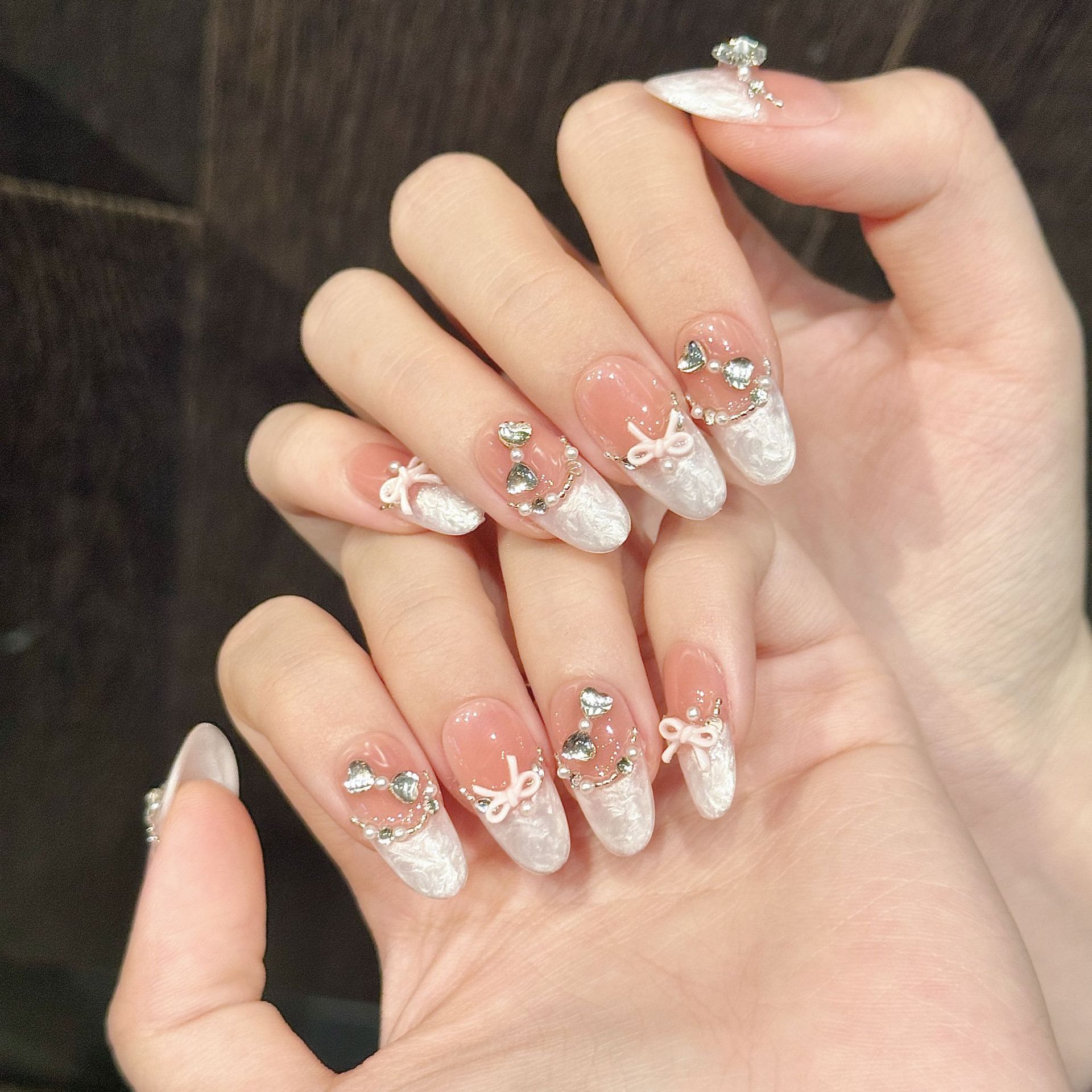 10 Uds. De uñas postizas hecha - Nail Art Cat Eye reseña y precio