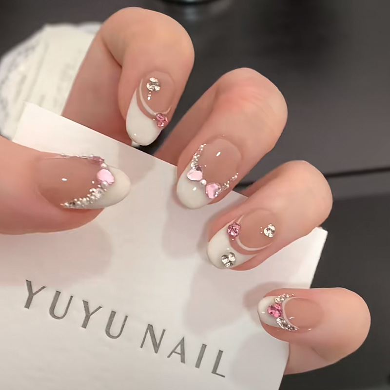 10 Uds. De manicura blanca, fr - Nail Art French Nails reseña y precio