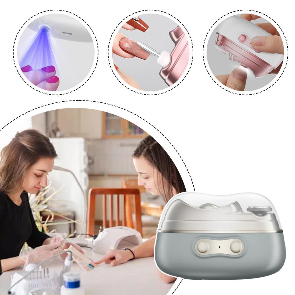 Cortauñas Eléctrico 4 en 1, Re - Uv Led Lamp Nail reseña y precio