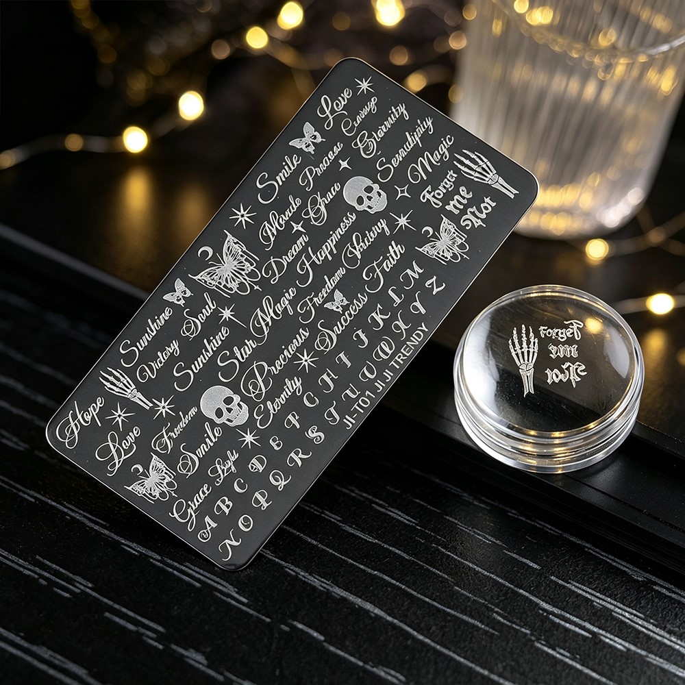 Placa de Estampado de Uñas 3D  - Nail Art Vintage reseña y precio