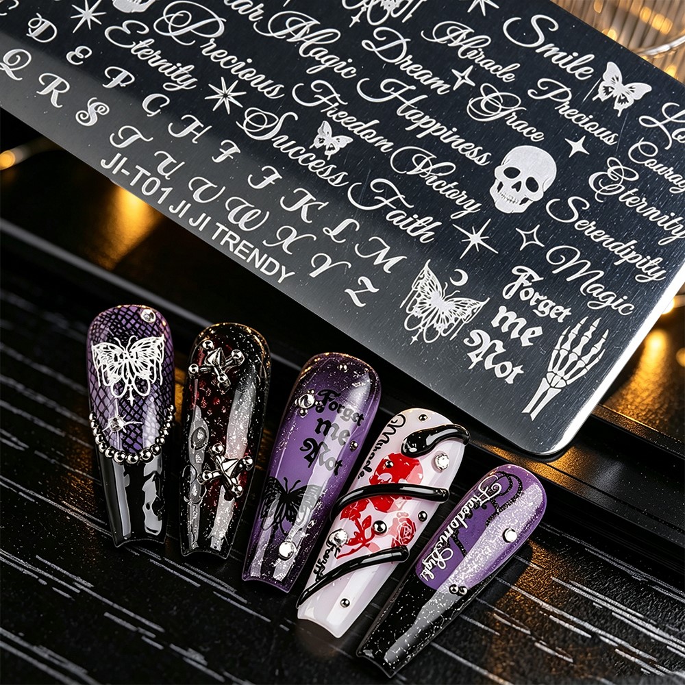 Placa de Estampado de Uñas 3D  - Nail Art Vintage reseña y precio
