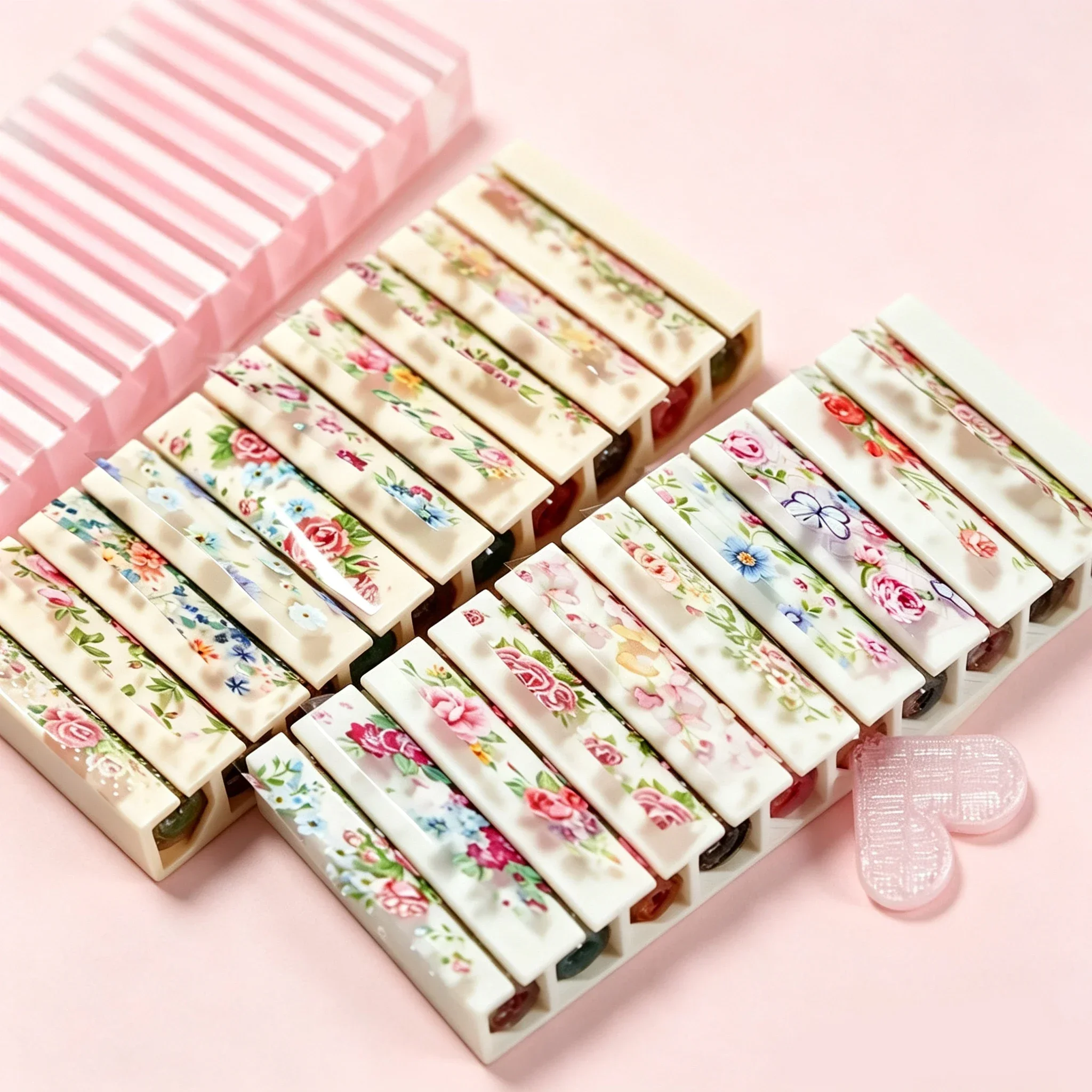 Caja de Almacenamiento Portáti - Nail Foil Transfer reseña y precio