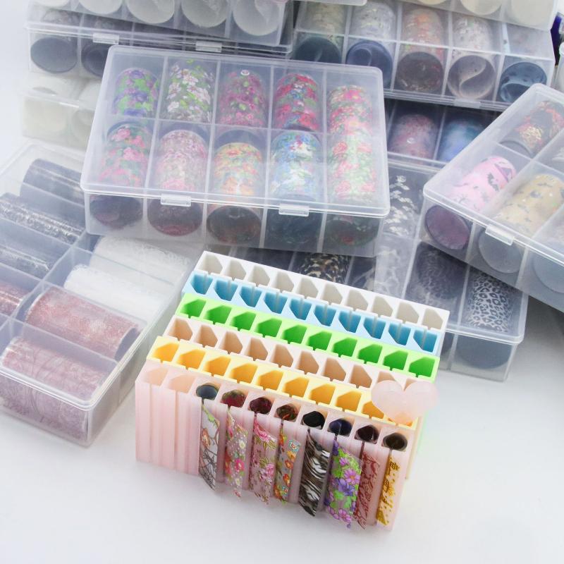 1 Juego de Organizador de Pape - Nail Foil Transfer reseña y precio