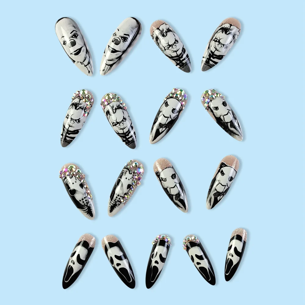 Uñas postizas reutilizables co - Nail Art Vampire reseña y precio