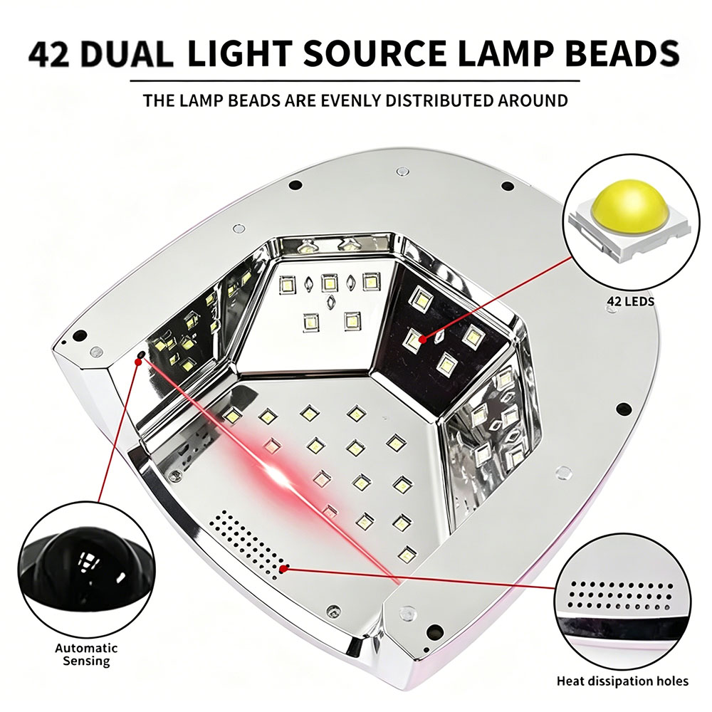 Lámpara de Uñas Recargable de  - Uv Led Lamp Nail reseña y precio
