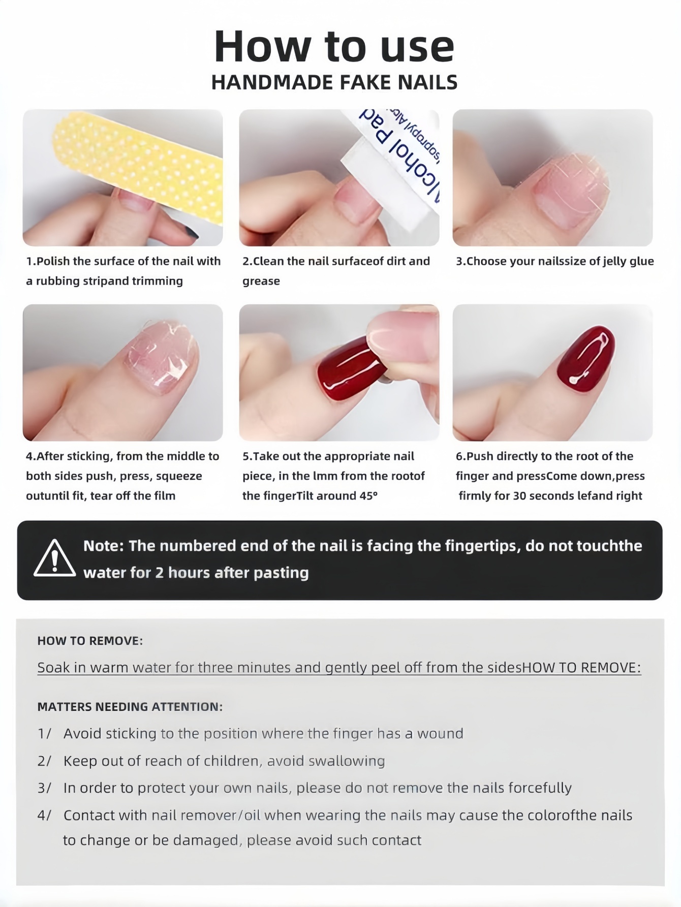 Juego de 10 piezas de decoraci - Nail Art French Nails reseña y precio