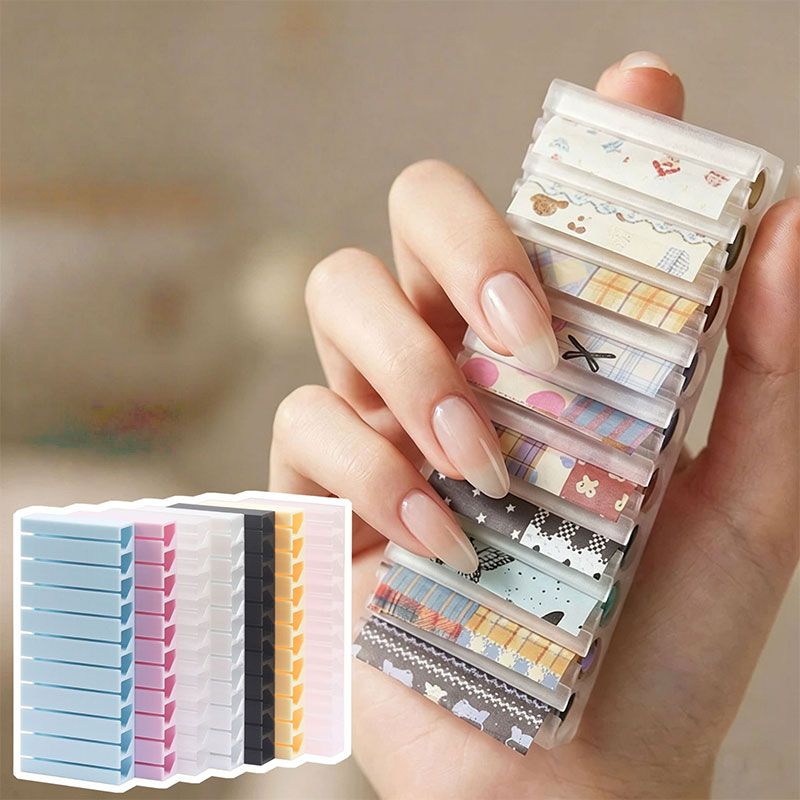 Caja de Almacenamiento para 3  - Nail Foil Transfer reseña y precio