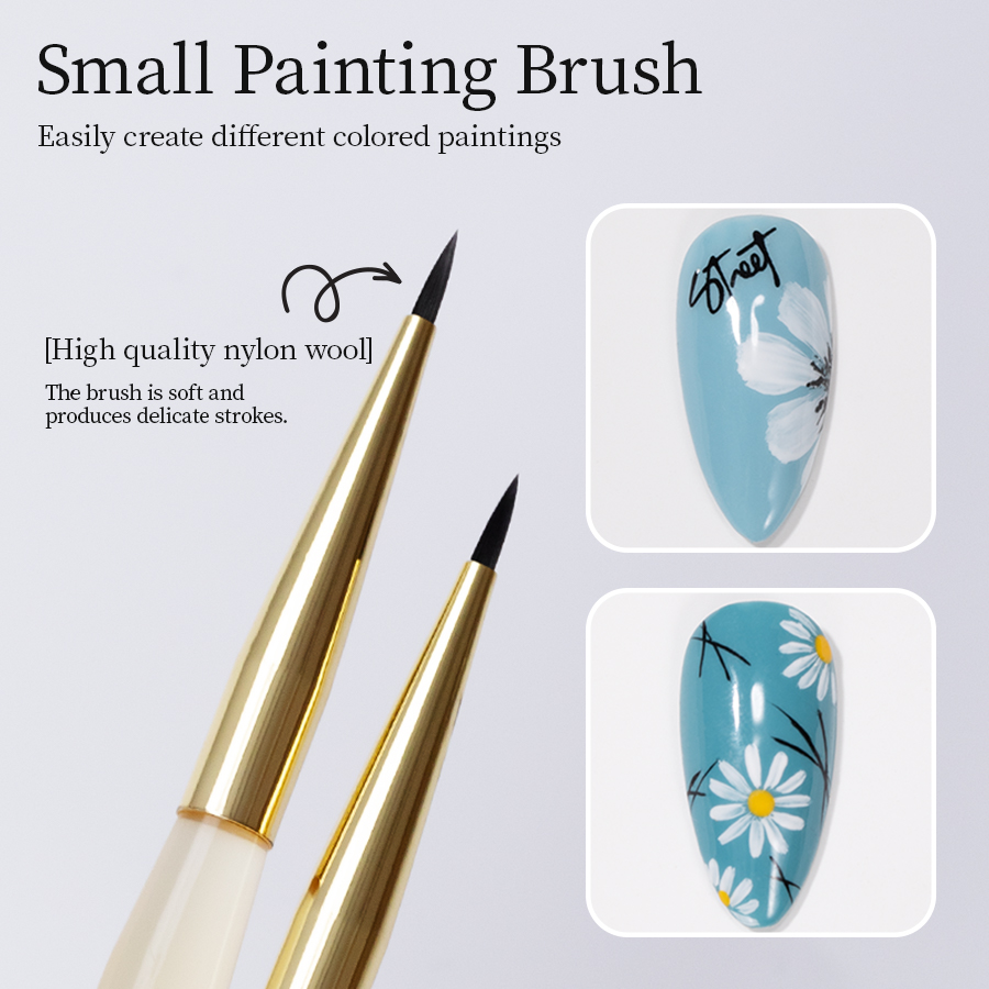 Pincel de Arte de Uñas Ultrafi - Nail Art One Stroke reseña y precio