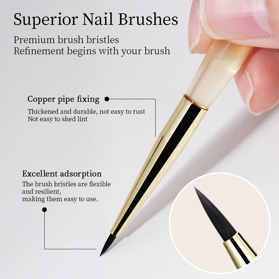 Pincel de Arte de Uñas Ultrafi - Nail Art One Stroke reseña y precio