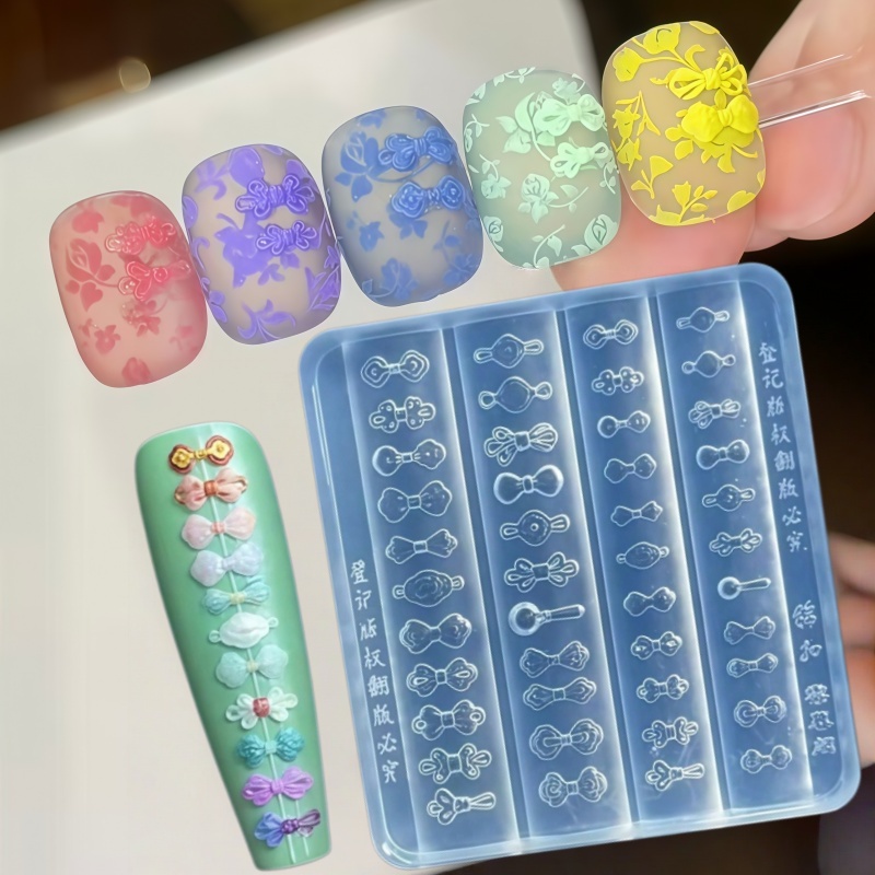 Molde de Silicona para Arte de - Nail Art Vintage reseña y precio