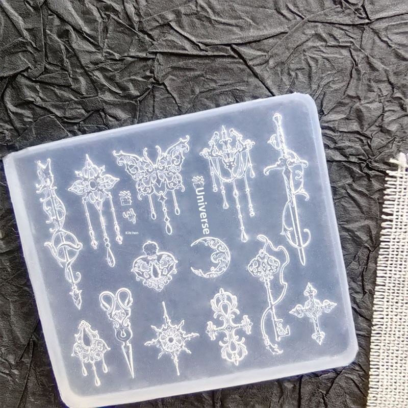 Adornos góticos vintage de met - Nail Art Vintage reseña y precio