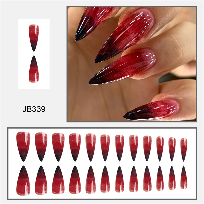 Juego de 24 Uds de uñas postiz - Nail Art Vampire reseña y precio