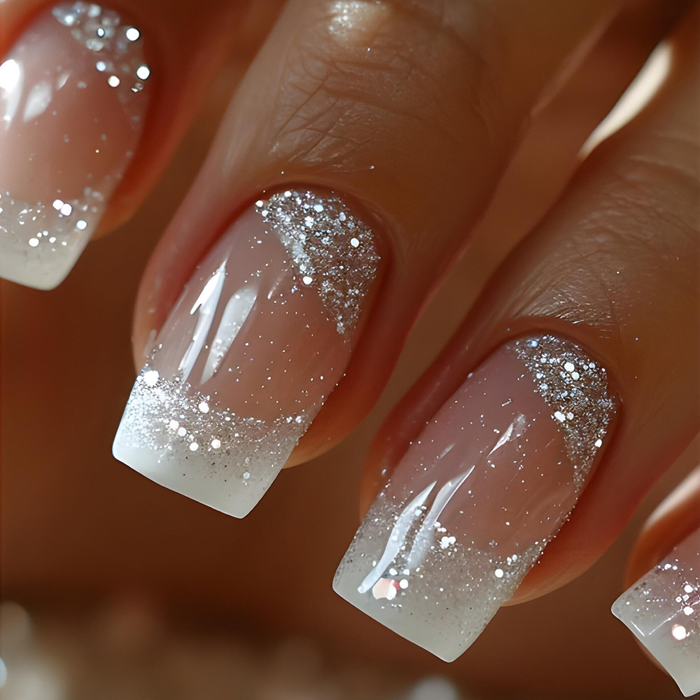 24 piezas/set de uñas postizas - Nail Art French Nails reseña y precio