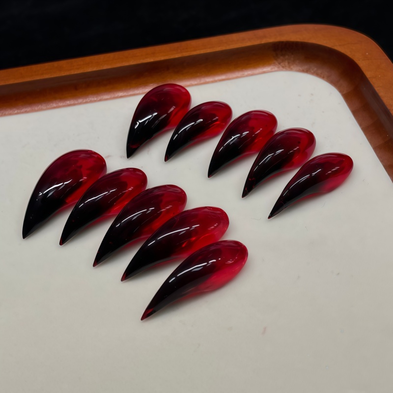 10 Uds. de uñas postizas ultra - Nail Art Vampire reseña y precio