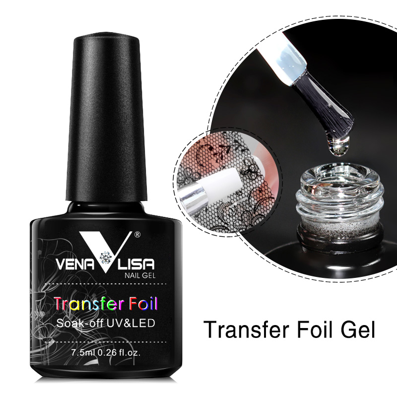 Venalisa, 7,5 ml, lámina de tr - Nail Foil Transfer reseña y precio