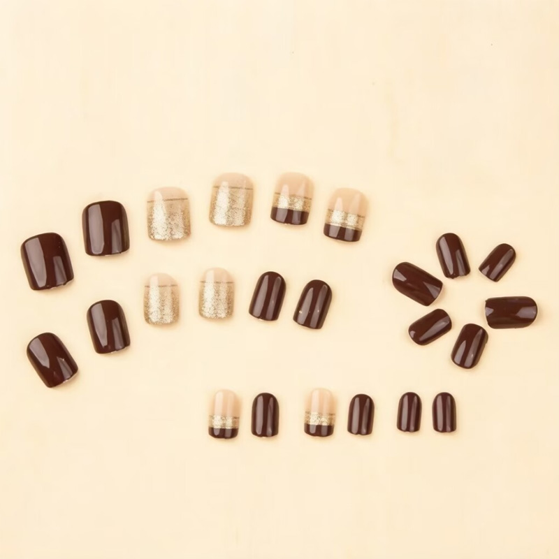 Uñas postizas cuadradas cortas - Nail Art Full Design reseña y precio