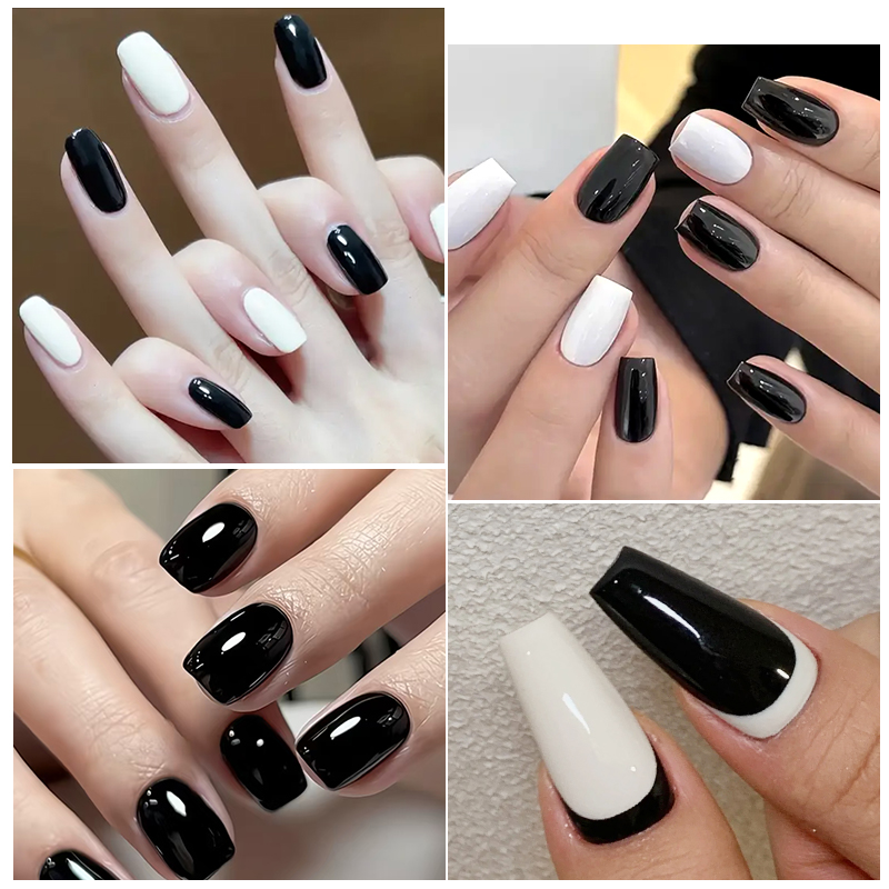 UR SUGAR 15ml negro blanco 1 p - Nail Art One Stroke reseña y precio