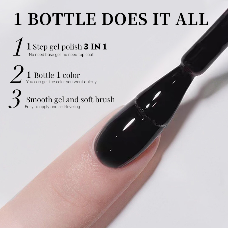 UR SUGAR 15ml negro blanco 1 p - Nail Art One Stroke reseña y precio