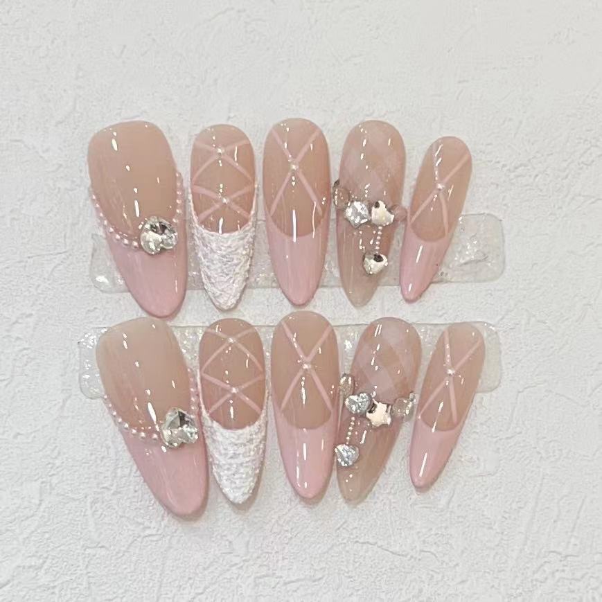 10 Uds. De uñas postizas hecha - Nail Art Full Design reseña y precio