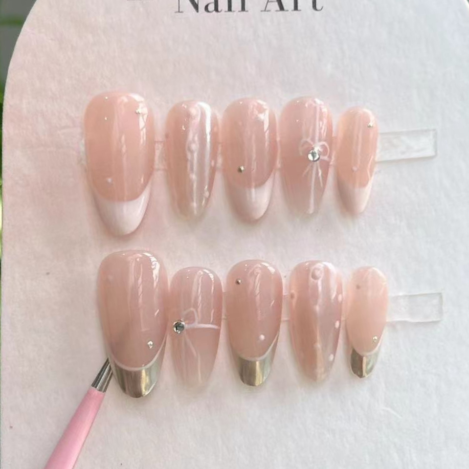 10 Uds. De uñas postizas hecha - Nail Art Full Design reseña y precio