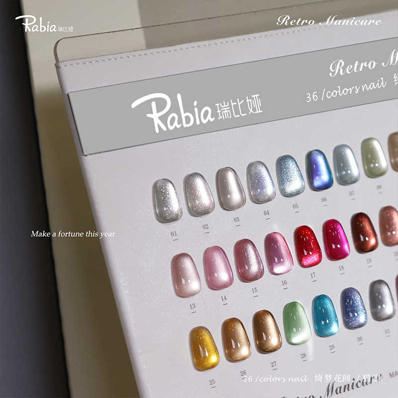 RABIA Moonlight Cat Eye, Set d - Nail Art Cat Eye reseña y precio