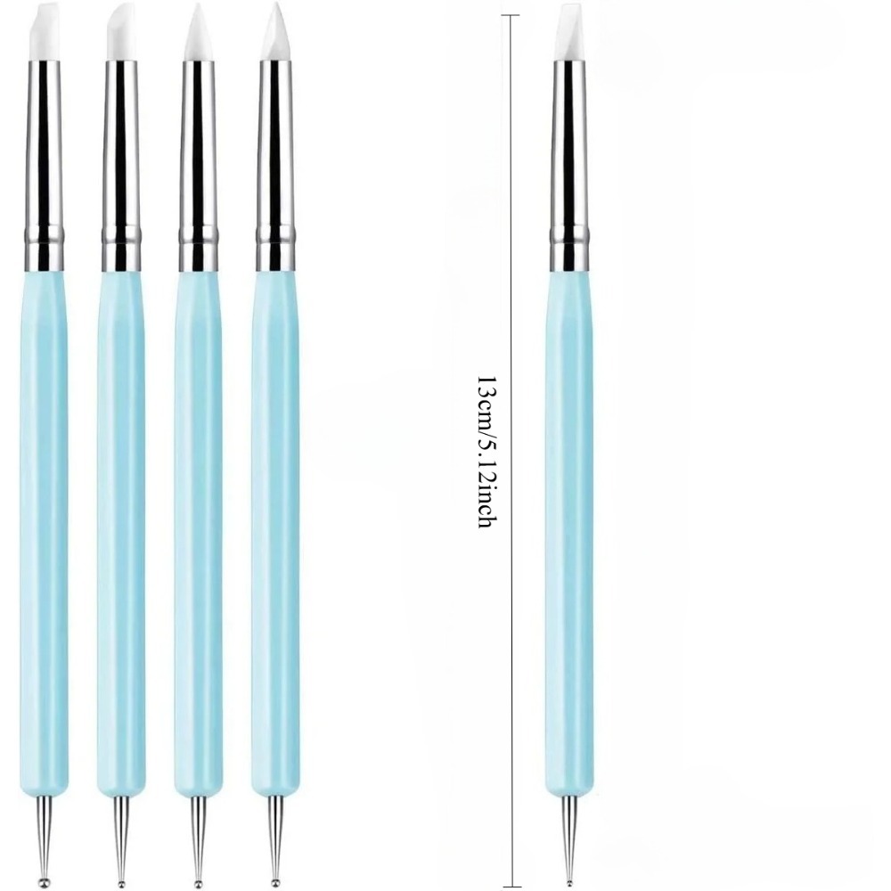 Juego de 5 Herramientas de Sil - Nail Art Kaki reseña y precio