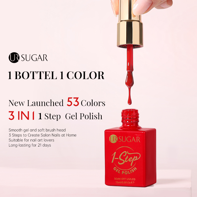 UR SUGAR-esmalte de Gel rojo d - Nail Art One Stroke reseña y precio