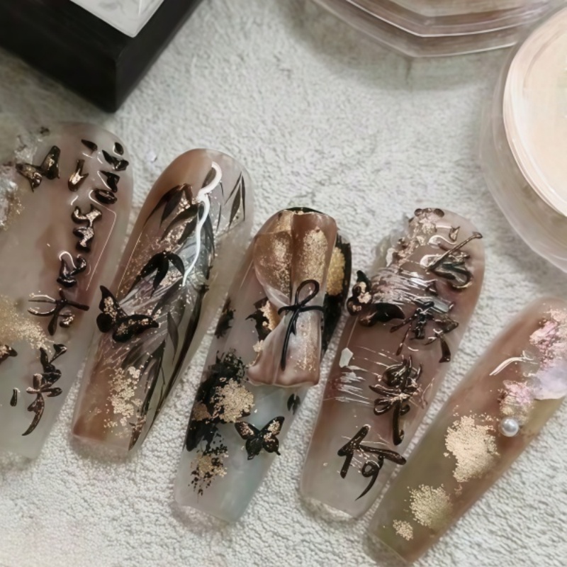 Molde de Silicona 3D para Uñas - Nail Art Vintage reseña y precio