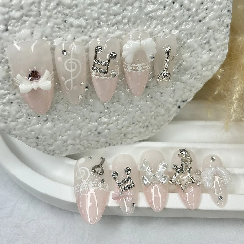10 piezas Retro lindo 3D alas  - Nail Art French Nails reseña y precio