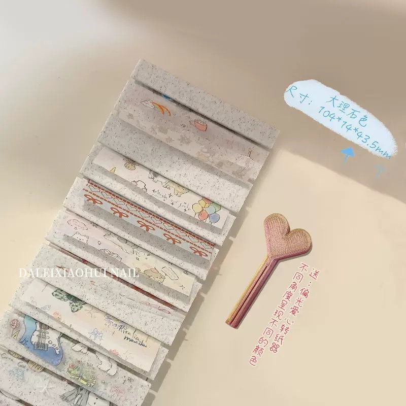 1 Caja de Almacenamiento para  - Nail Foil Transfer reseña y precio