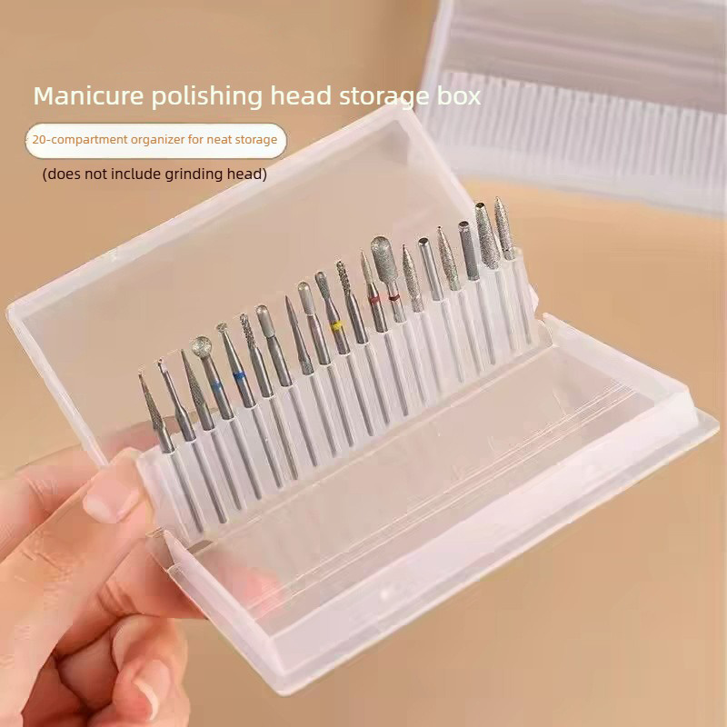 1/2/3 Unidades Caja Organizado - Nail Art Kaki reseña y precio