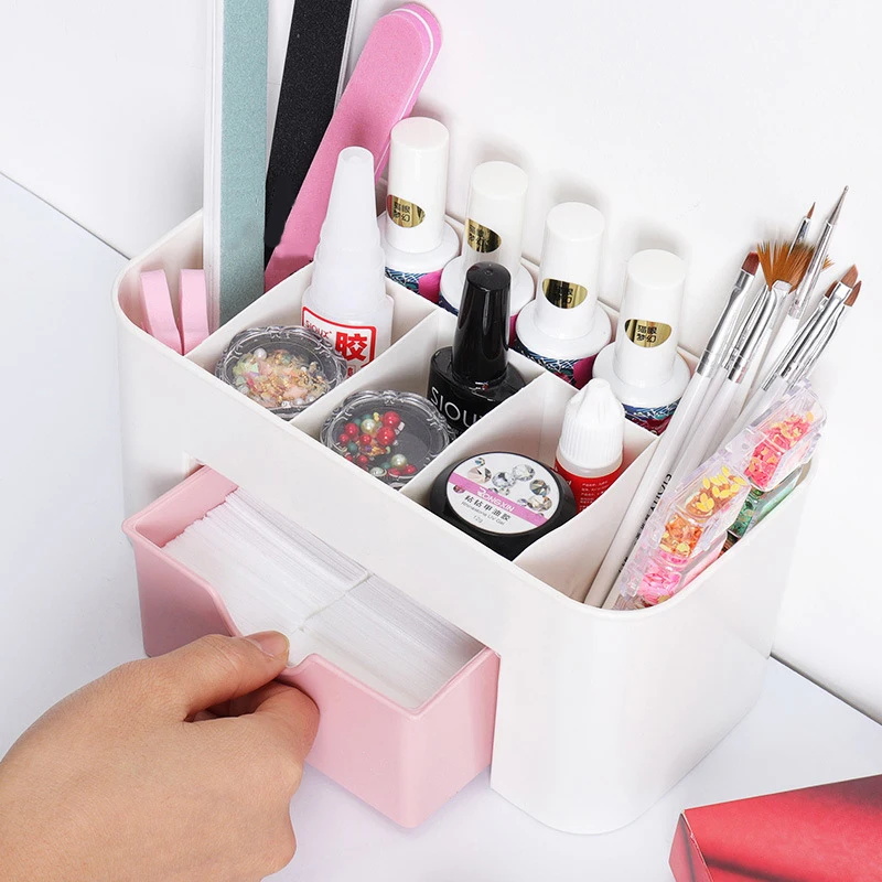 Organizador de uñas, cajón de  - Nail Art Kaki reseña y precio