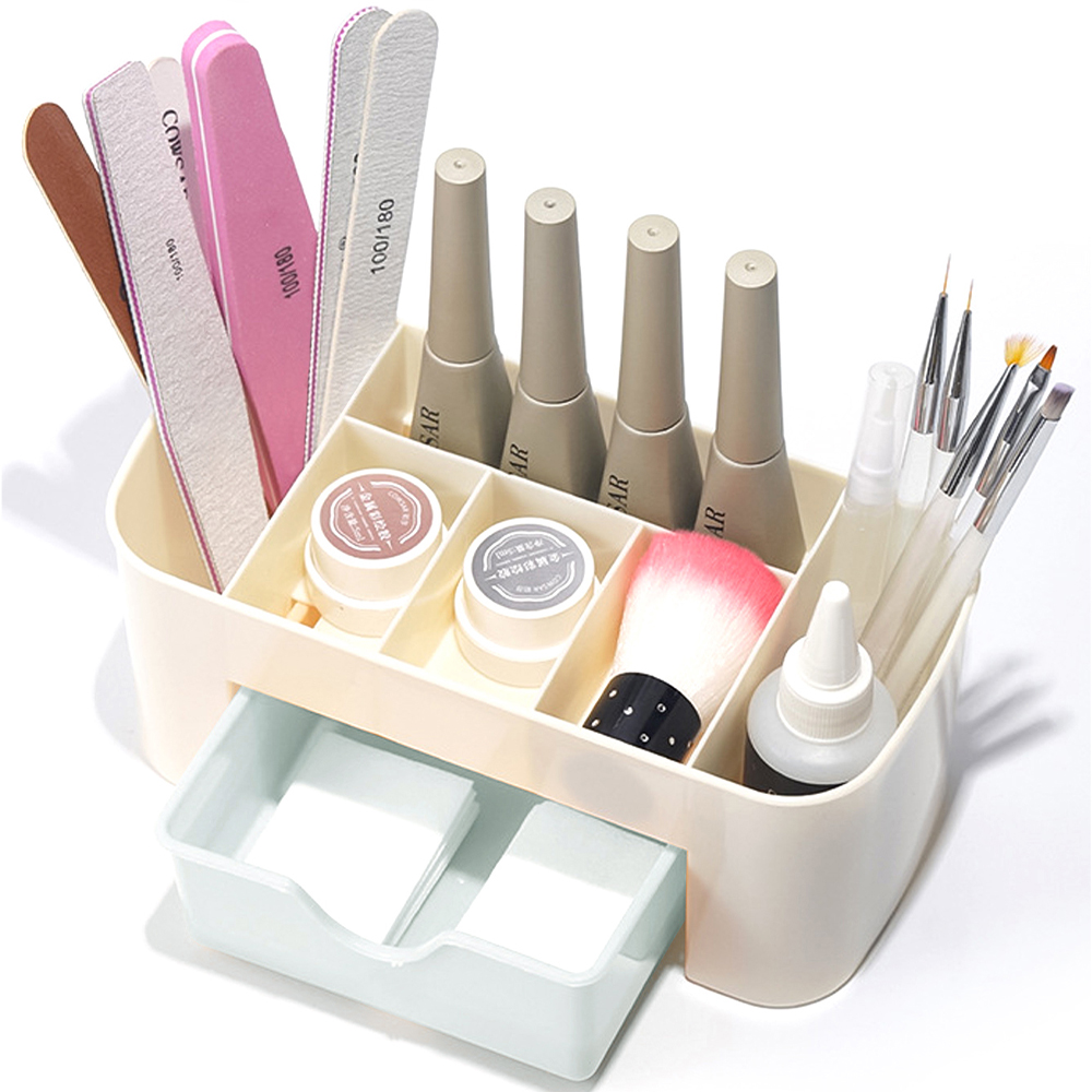 Organizador de uñas, cajón de  - Nail Art Kaki reseña y precio