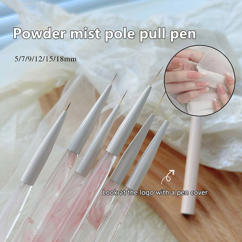 Nuevos pinceles para decoració - Nail Art Kaki reseña y precio