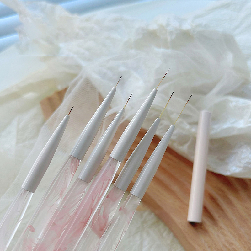 Nuevos pinceles para decoració - Nail Art Kaki reseña y precio