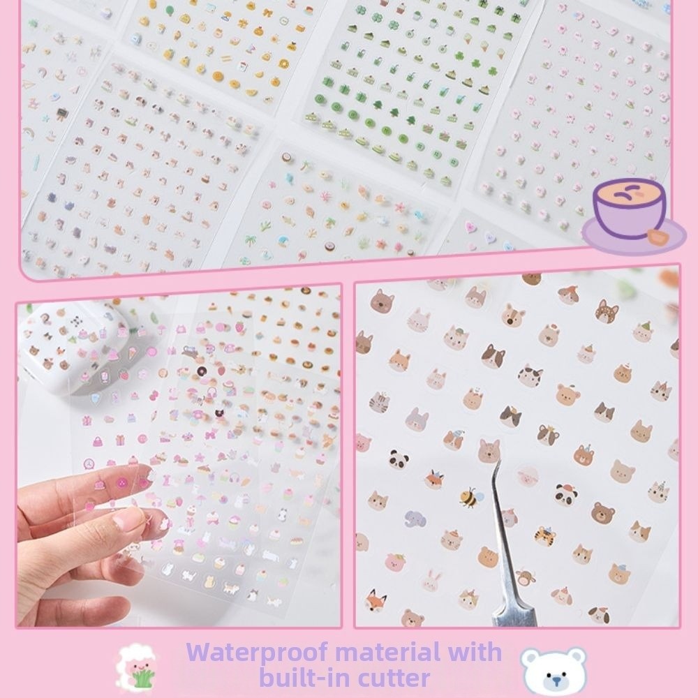 Lindo Libro de Pegatinas para  - Nail Art Vintage reseña y precio